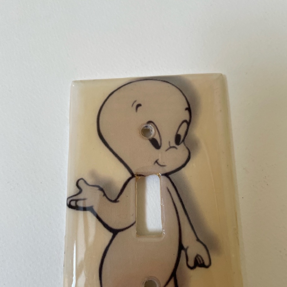 VINTAGE CASPER SWITCH PLATE - Picture 2 of 8